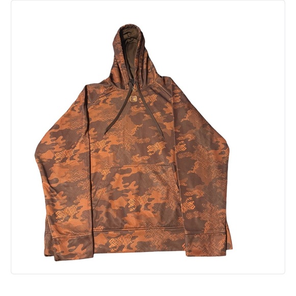 AND1 Men’s Copper Camouflage Hoodie SZ XL - Picture 1 of 8